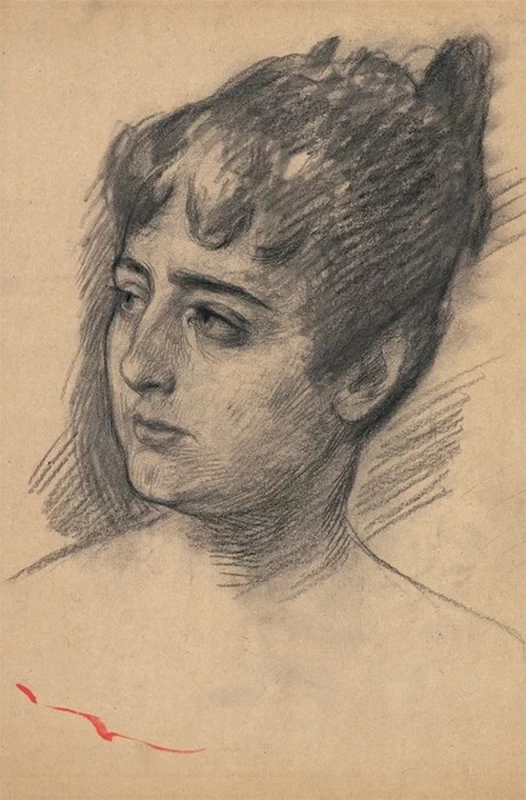 Ritratto di Giulia Lucini Colombani [1894 circa] - Galleria d’Arte Salamon, Milano